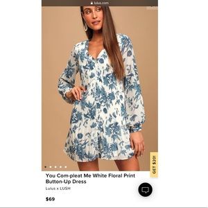 Lulu’s x LUSH ~you complete me~ Dress, Size L